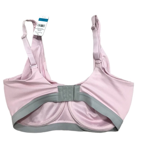 Natori Pink/Gray Women's Recharge Sports Bra - Picture 3 of 11